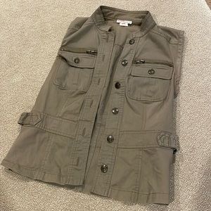 Michael Kors olive green woman’s vest!